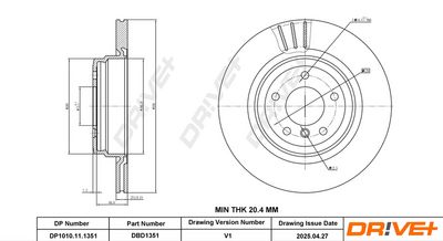 BREMSSCHEIBE DR!VE+ DP1010111351 2