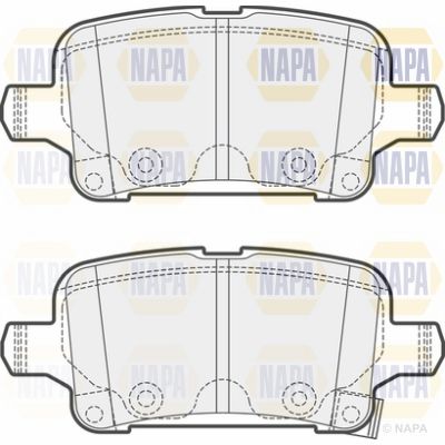 Brake Pad Set NAPA NBP1294