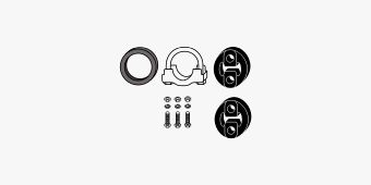 SET MONTARE SISTEM DE ESAPAMENT