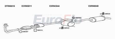 Układ wydechowy EUROFLO RN19185004C