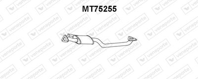 Предглушитель выхлопных газов VENEPORTE MT75255 для MITSUBISHI PAJERO
