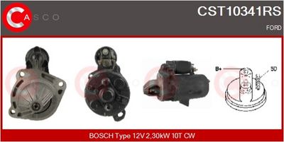 STARTER CASCO CST10341RS