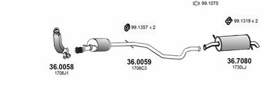 SISTEM DE ESAPAMENT ASSO ART3937