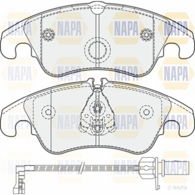 Brake Pad Set NAPA NBP1701