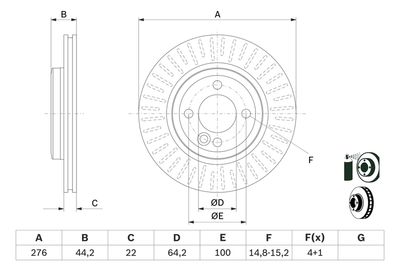 Brake Disc 0 986 478 606