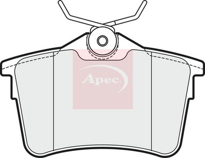 APEC Brake Pad Set, disc brake PAD1659