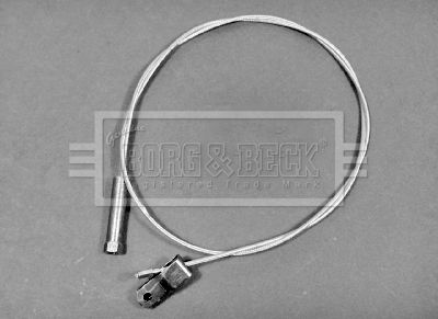 Тросик, cтояночный тормоз BORG & BECK BKB1009 для FORD FIESTA