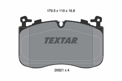 Remblokken set Voor , past: BMW XM (G09) 3.0H/4.4H 12.22-