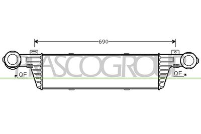 INTERCOOLER COMPRESOR