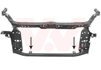 Облицовка передка VAN WEZEL 3389668