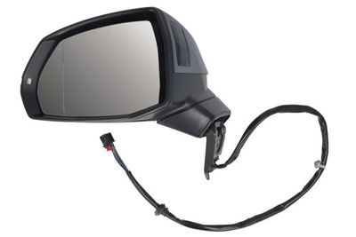 Zijspiegel Links (elektrisch, asferisch, met verwarming, assistent rijstrookverandering, under-coated, elektrisch opklapbaar, met indicator) past: AUDI Q5 FY, Q5 FYT 01.17-12.24