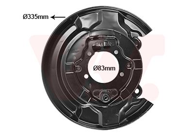 PROTECTIE STROPIRE DISC FRANA VAN WEZEL 5308374