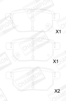 SET PLACUTE FRANA FRANA DISC