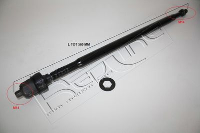 RED-LINE 40HO020 Наконечник рулевой тяги для HONDA CR-V II (RD_) 2.2 CTDi (RD9)