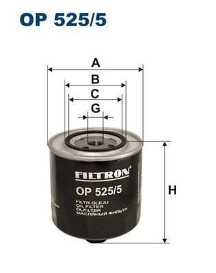 Oil Filter OP 525/5