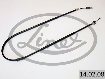 Тросик, cтояночный тормоз LINEX 14.02.08 для FIAT PUNTO