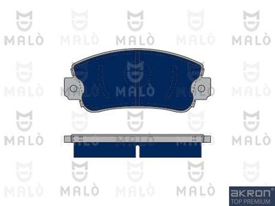 Комплект тормозных колодок, дисковый тормоз AKRON-MALÒ 1050305 для FIAT 147
