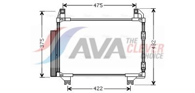 кондензатор, климатизация AVA Clever Choice TOA5404D