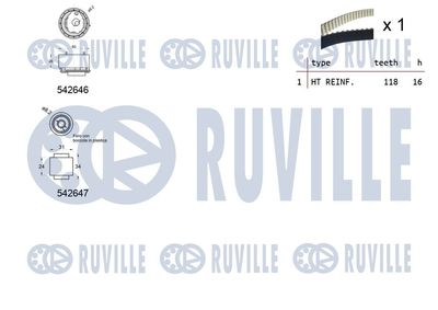 SET CUREA DE DISTRIBUTIE RUVILLE 550377 1