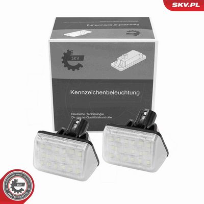 Osvětlení SPZ ESEN SKV 72SKV582