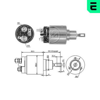 SOLENOID ELECTROMOTOR