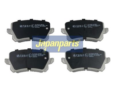 JAPANPARTS Stabdžių trinkelių rinkinys, diskinis stabdys