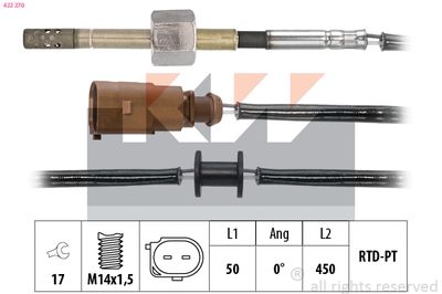 SENSOR ABGASTEMPERATUR