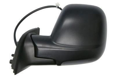 Zijspiegel Links (elektrisch, in reliëf, met verwarming) past: CITROEN BERLINGO III  FIAT DOBLO III / E-DOBLO  OPEL COMBO E  PEUGEOT PARTNER III, RIFTER  TOYOTA PROACE CITY 03.18-