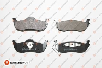 Комплект тормозных колодок, дисковый тормоз EUROREPAR 1681164480 для JEEP COMMANDER