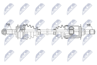 Приводной вал NTY NPW-HD-077 для HONDA CR-V