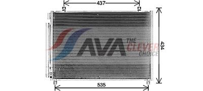 CONDENSATOR CLIMATIZARE AVA Clever Choice SZ5154D 1