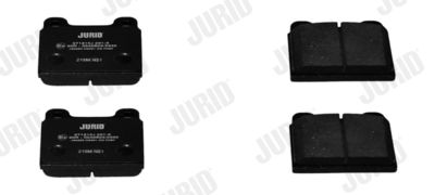 BREMSBELAGSATZ SCHEIBENBREMSE