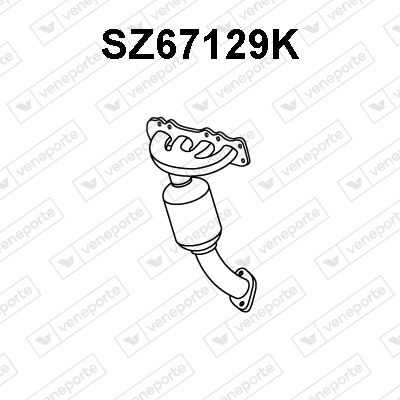 Катализатор VENEPORTE SZ67129K для SUZUKI JIMNY