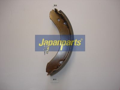JAPANPARTS Stabdžių trinkelių komplektas