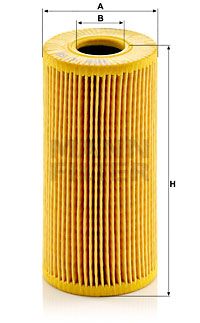 MANN-FILTER HU 618 y Масляный фильтр  для DACIA  (Дача Логан)