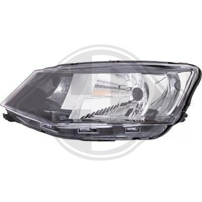 DIEDERICHS 7807981 Основная фара  для SKODA FABIA (Шкода Фабиа)