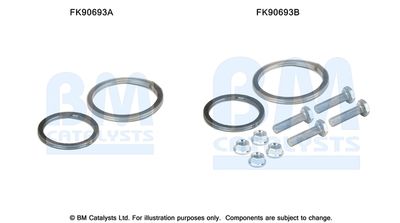 Монтажный комплект, катализатор BM CATALYSTS FK90693 для TOYOTA CELICA