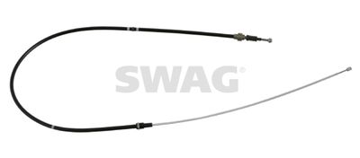 Тросик, cтояночный тормоз SWAG 32 92 4518 для SKODA FABIA
