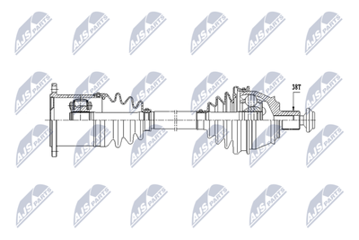 полуоска NTY NPW-AU-069
