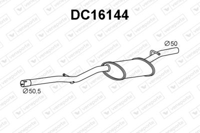 MITTELSCHALLDäMPFER VENEPORTE DC16144