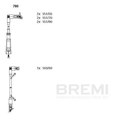 SET CABLAJ APRINDER BREMI 795