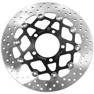 Brake disc Voor drijvend, 300/80x5mm 5x100mm, diameter bevestigingsgat 10,5mm, hoogte (tussenruimte) 0 past: KAWASAKI ER-6F 1000/1000 (ABS)/1000 (Ninja)/600 (Ninja)/636/650/650 (Versys)/650 ABS/750 20