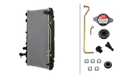 Radiador, refrigeración del motor