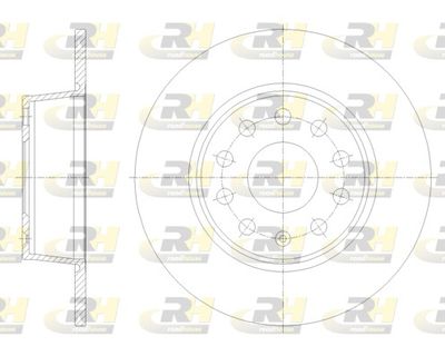 спирачен диск ROADHOUSE 62098.00