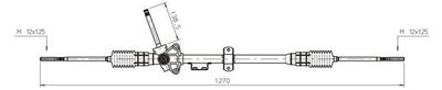 Рулевой механизм GENERAL RICAMBI RV4017 для ROVER MAESTRO