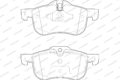 WAGNER WBP23112A Тормозные колодки и сигнализаторы для ROVER 75 I Tourer (RJ) 2.5 V6 WAGNER WBP23112A Тормозные колодки и сигнализаторы для ROVER 75 I Tourer (RJ) 2.5 V6