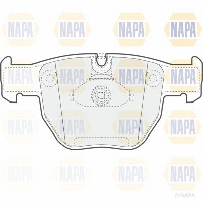 Brake Pad Set NAPA NBP1734