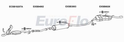 Układ wydechowy EUROFLO SB95232011C