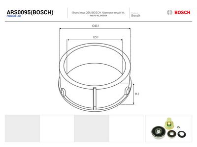 Lager AUTOSTARTER ARS0095(BOSCH)