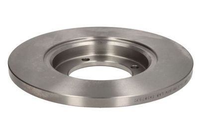 Brake disc Voor Links/Rechts past: MITSUBISHI COLT II, COLT III, CORDIA, LANCER III, LANCER IV, TREDIA 1.2-1.8 09.82-05.92